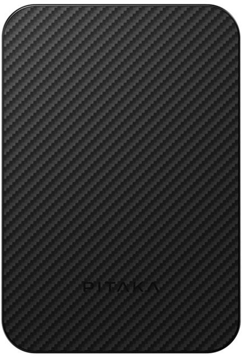 GSMpunt Pitaka Power Bank Qi2 Magnetisch Zwart/Grijs - GSMpunt - €79,95