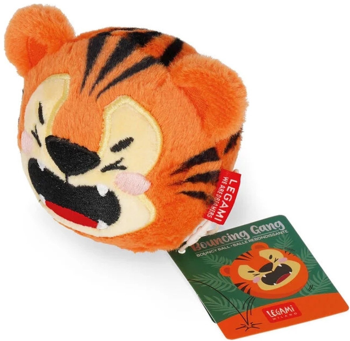 Legami | Bouncy Ball Tiger Bouncing Gang