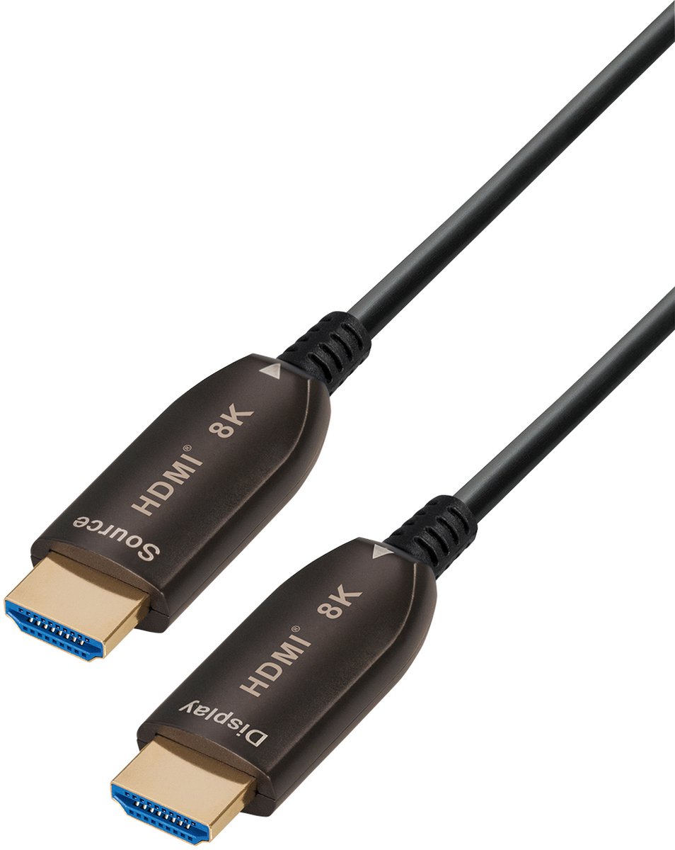HDMI active optical cable (AOC) - HDMI2.1 (8K 60Hz + HDR) - 15 meter