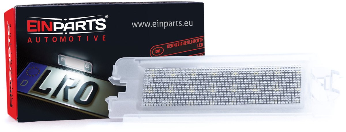 Einparts Autokentekenplaatverlichting Voor Auto's Ep129