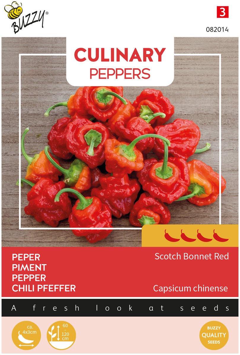 Buzzy Culinary Peppers Scotch Bonnet