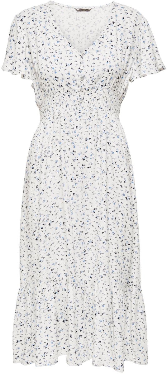 ONLY - ONLMARIANNE LIFE S/S MIDI DRESS WVN - Dames - Maxi jurken