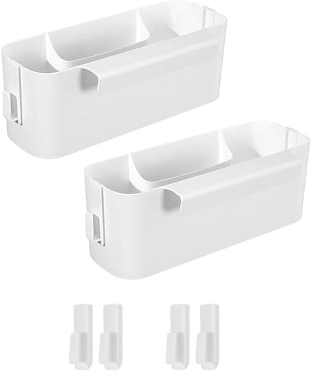 Bed Organizer - Nachtkastje Tas - Ruimte Besparen - Zonder Gereedschap - 33x12x15 cm - Wit