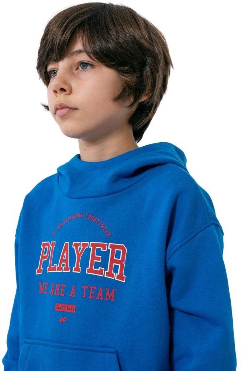 4F Trui Jongens Blauw - Maat 128cm