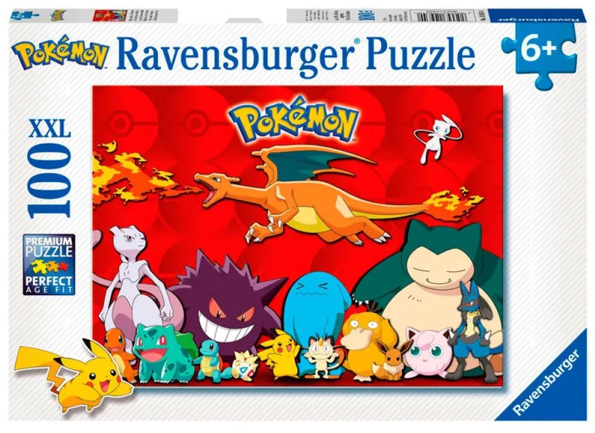 Ravensburger puzzel Pokemon - Legpuzzel - 100XXL stukjes — afbeelding 10