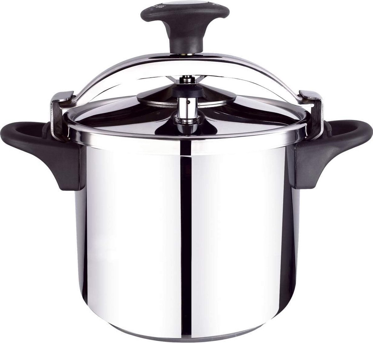 RVS Snelkookpan 8 Liter 24 cm - Gezond Koken met Behoud van Voedingsstoffen
