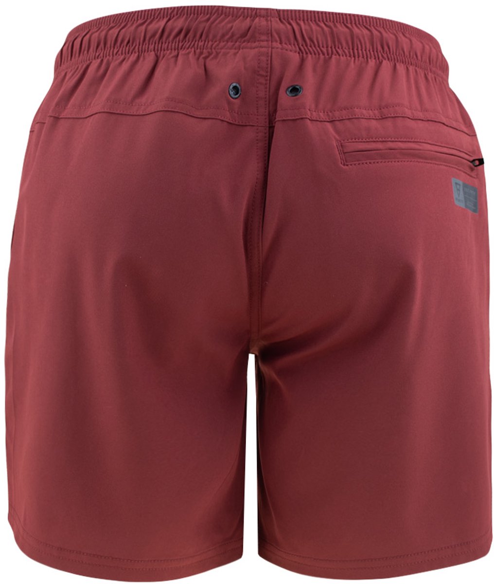 Brunotti Bru - conic Zwembroek Heren - Zwemshort met 4 - Way Stretch - Rust Red — afbeelding 13