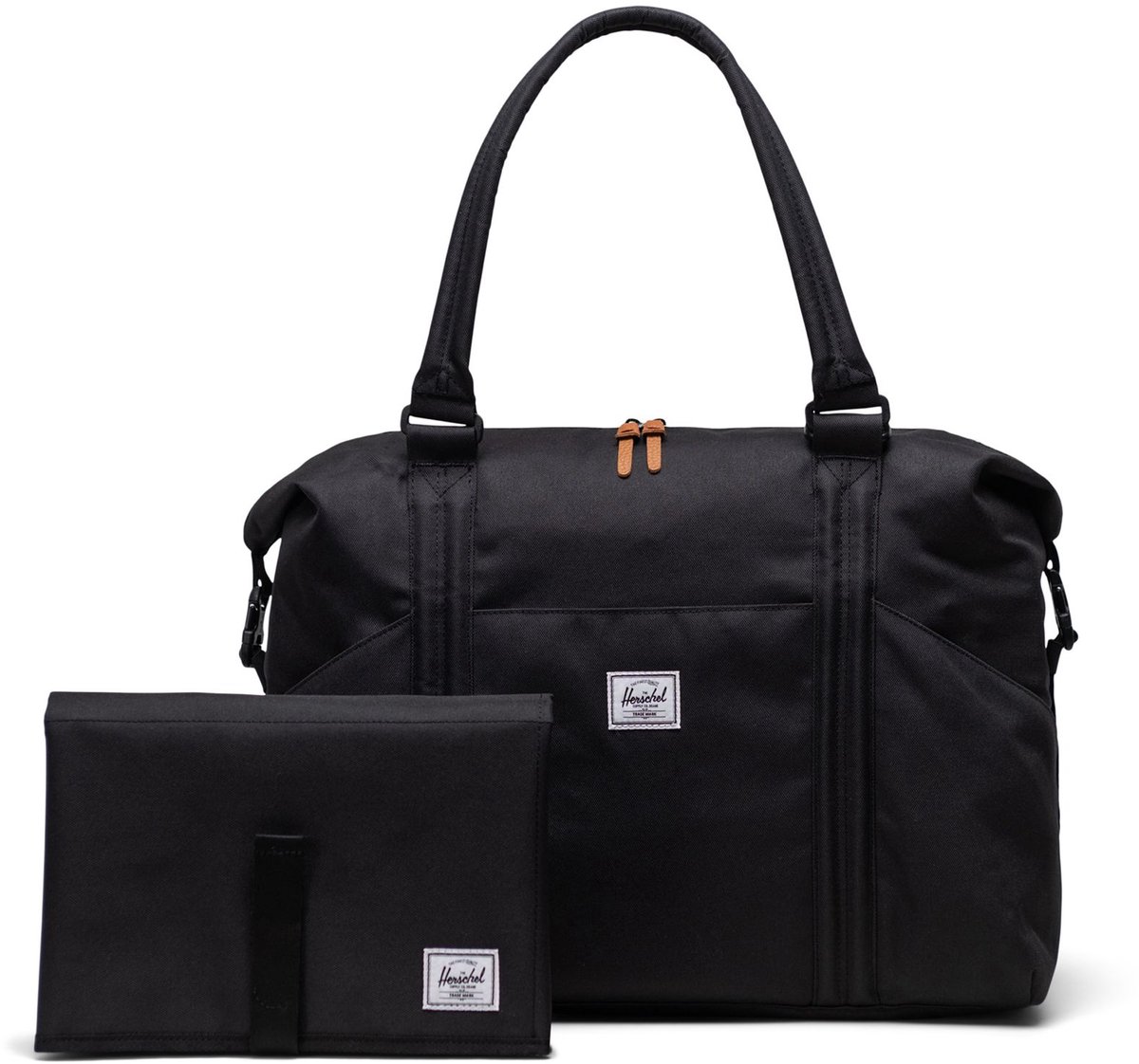 Herschel luiertas Strand Duffle / Diaper Bag 24 L Black zwart