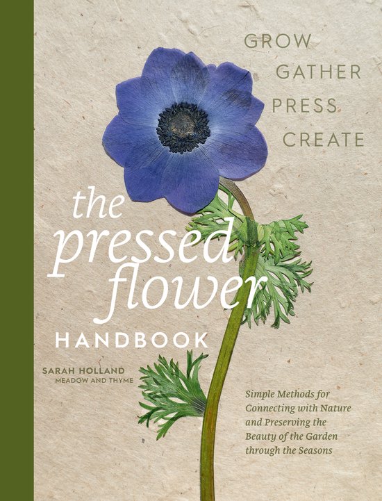 The Pressed Flower Handbook - cover