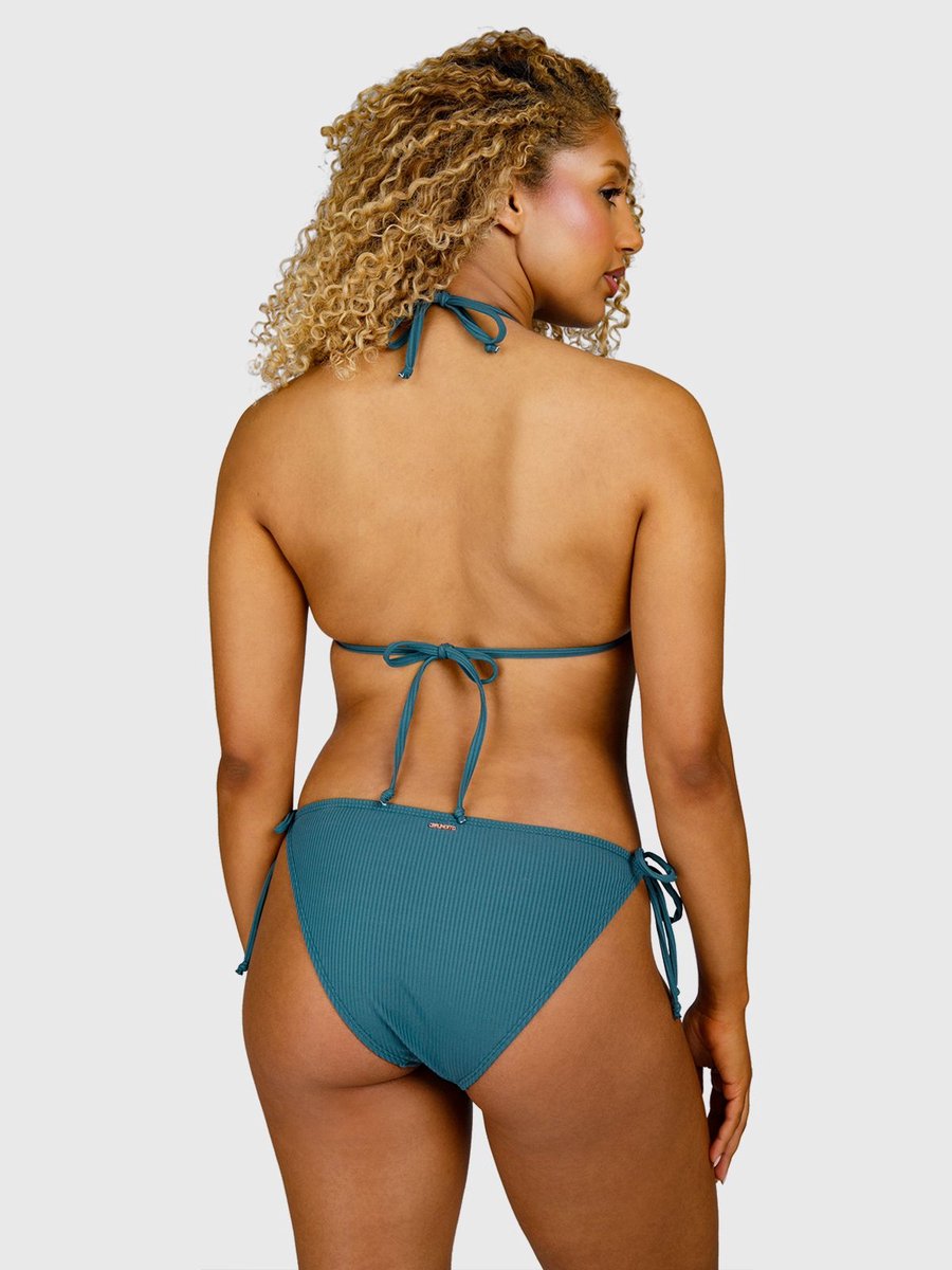 Brunotti Salanina-Rib Bikini Broekje Mediterranea Dames Medium Bedekking Mix & Match 40 Mediterranean