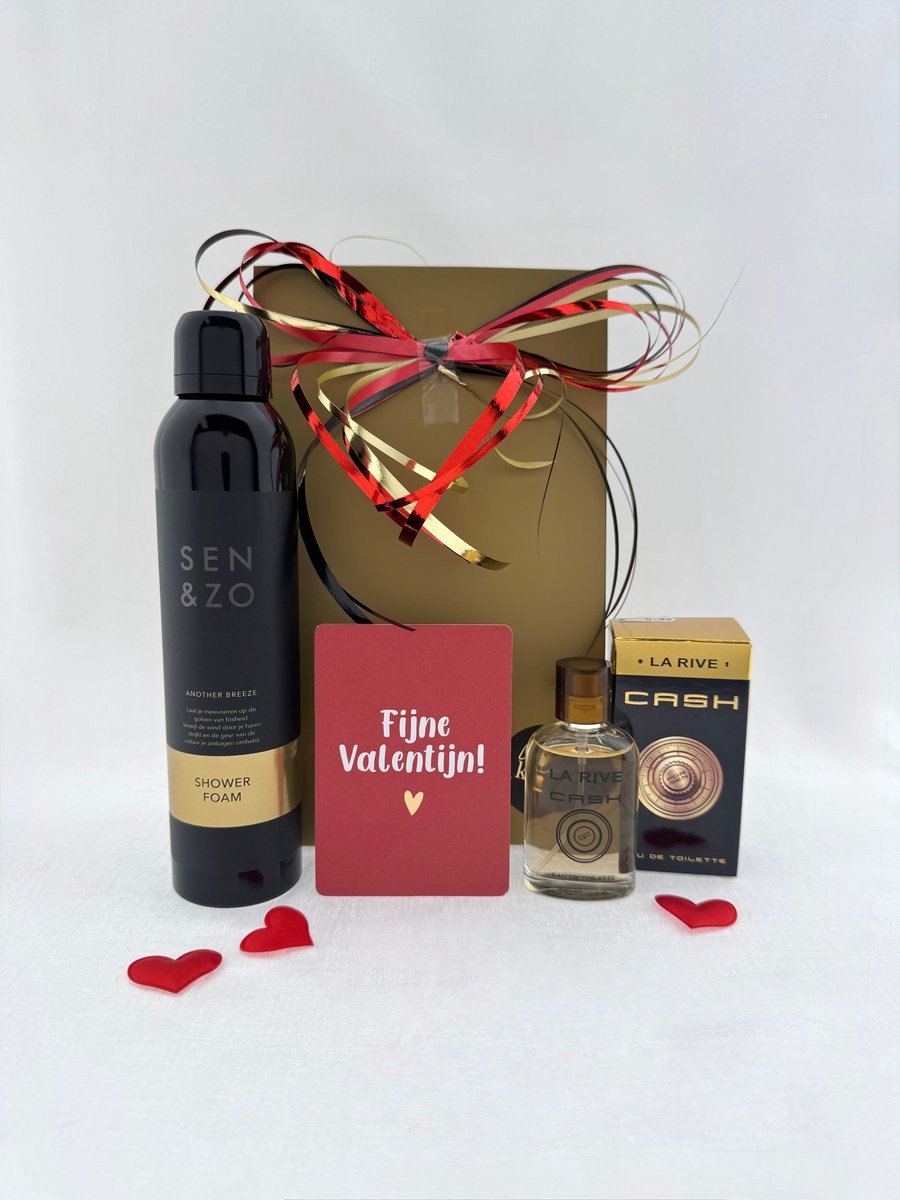 Valentijn •Cadeaupakket Heren• Sen&Zo Gold - Cadeau voor Mannen - Perfect Gifts — cadeau in Verzorging - foto 3