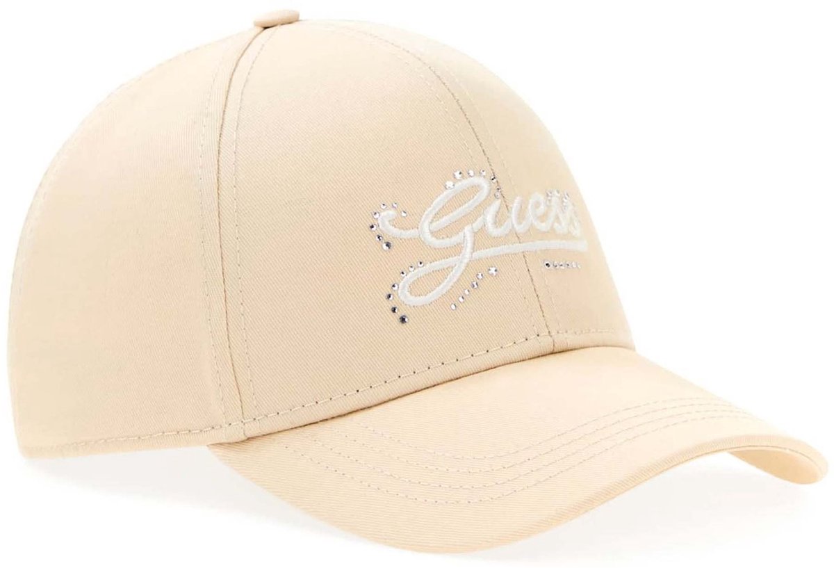 GUESS cap Baseball Cap Rose crème