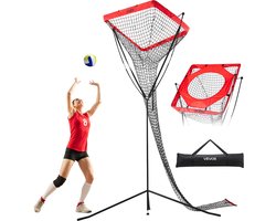 VEVOR Volleybal Trainingsnet Trainingsapparatuur Nethoek Hoogte Verstelbaar