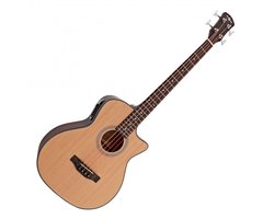 Gear4music Elektro-akoestische Basgitaar