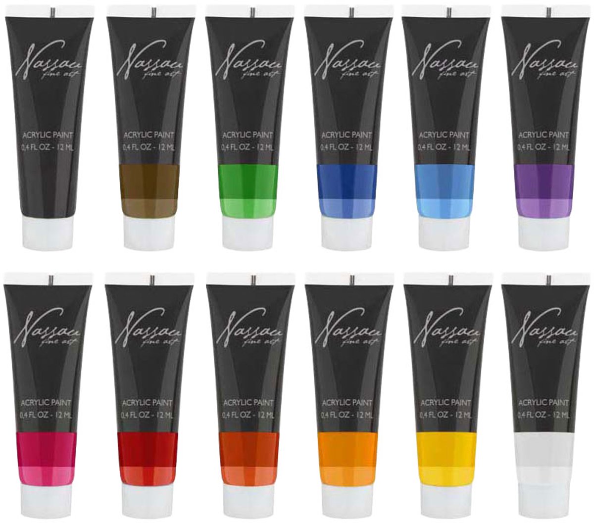 Acrylverf Set 38pcs - Starterset - Acrylverf - Penselen - Canvasdoeken - Modelleerpasta - Paletmessen - Acrylverf Marker Zwart - Geschikt voor hobbyartiest en ervaren kunstenaar — afbeelding 5