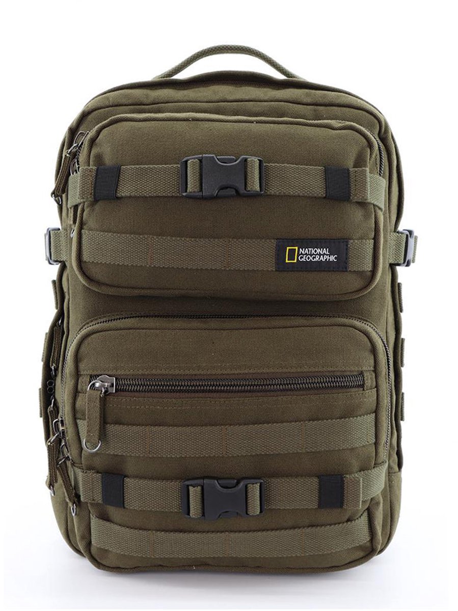 National Geographic laptoprugzak / Rugtas - 15 Inch - Milestone - Vegan - N14222 - Khaki - Khaki
