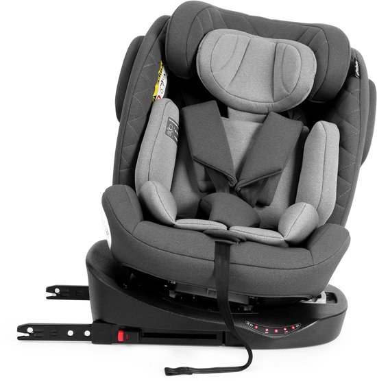 Kinderautostoel i-Size - 360° Draaibaar - Met ISOFIX & Top Tether - Geschikt van Geboorte tot 12 Jaar (0-36 kg)
