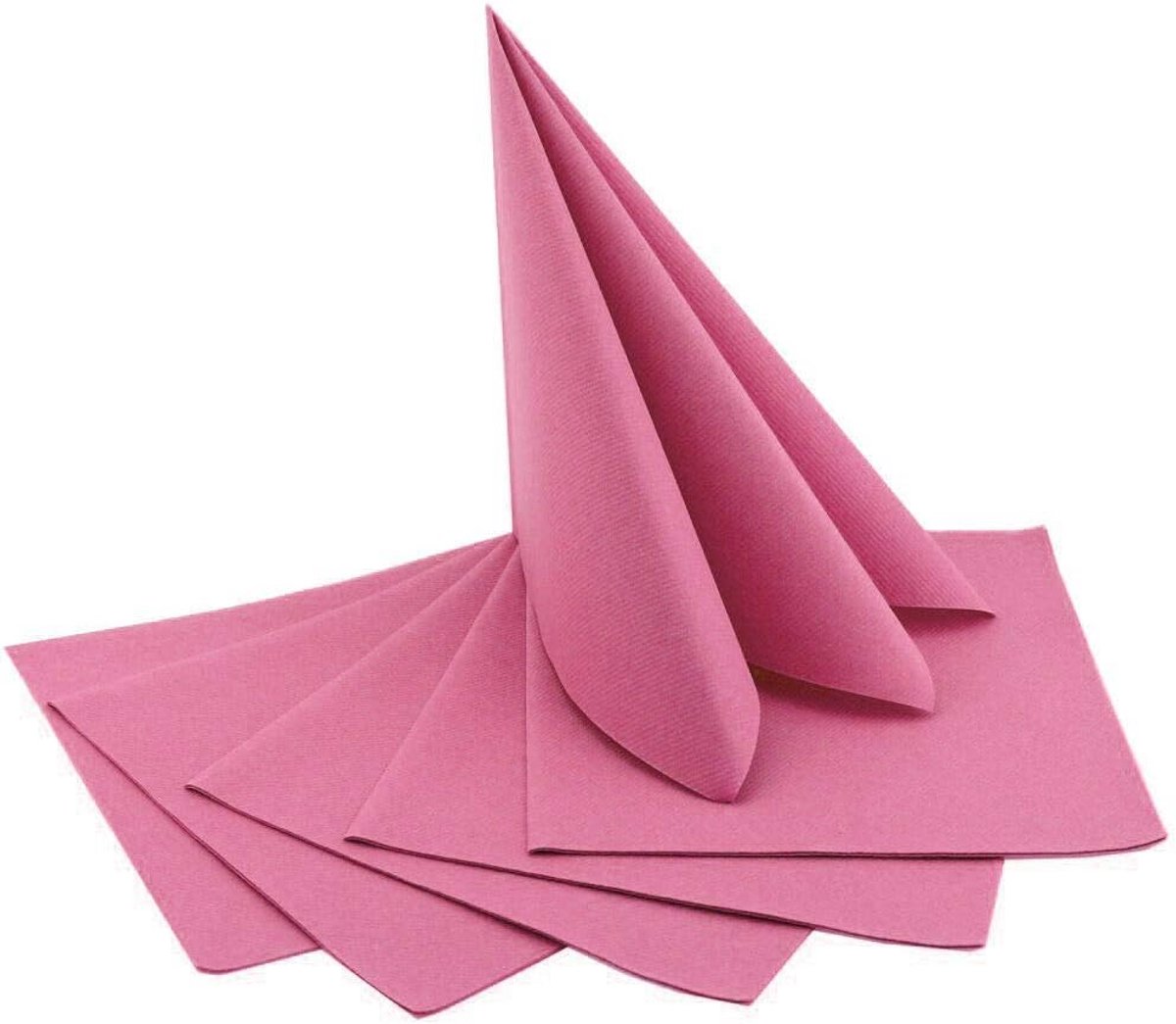 50 Stuks Luxe Servetten Oudroze 40x40 cm Stofachtig Kwaliteit voor Feest en Diner