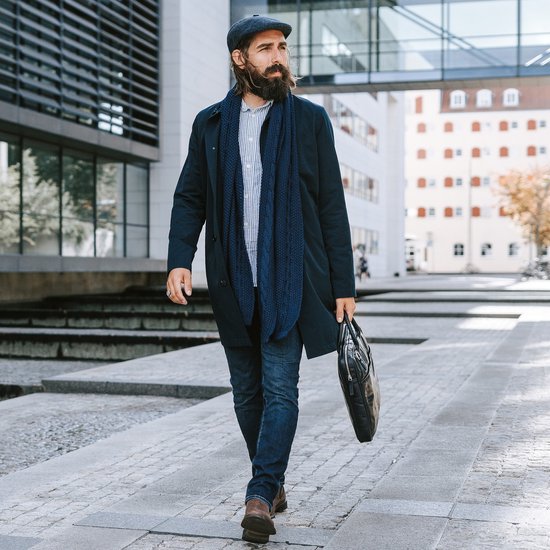 Chevalier rose des vents en acier chirurgical argenté