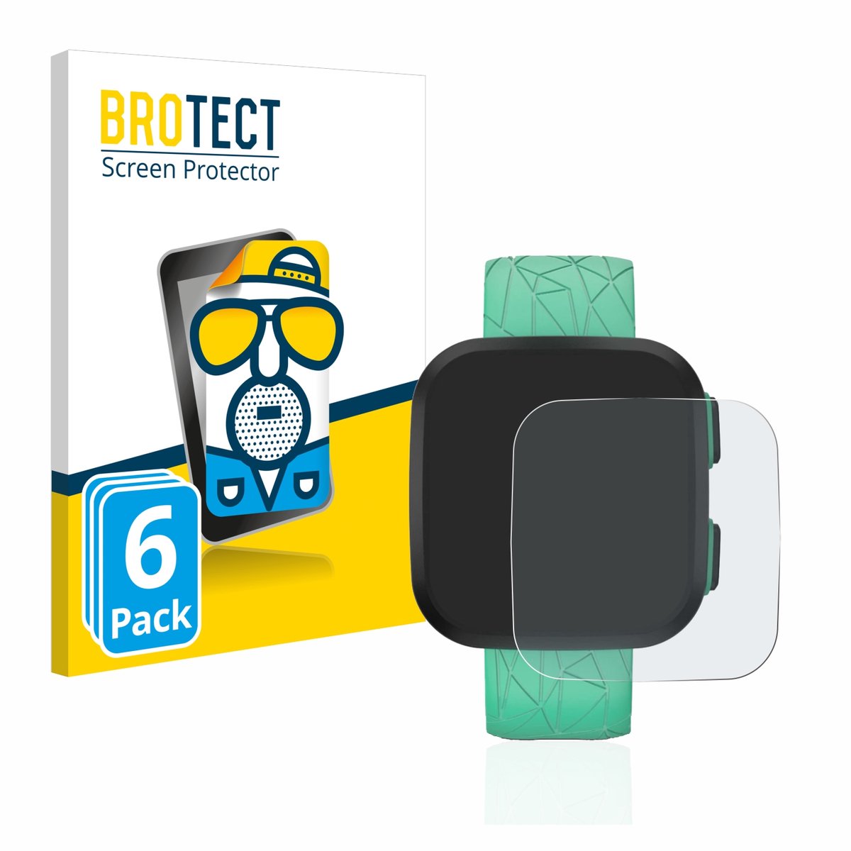 BROTECT - Screenprotector voor Garmin Bounce - Folie Beschermfolie matte 6 Stuks