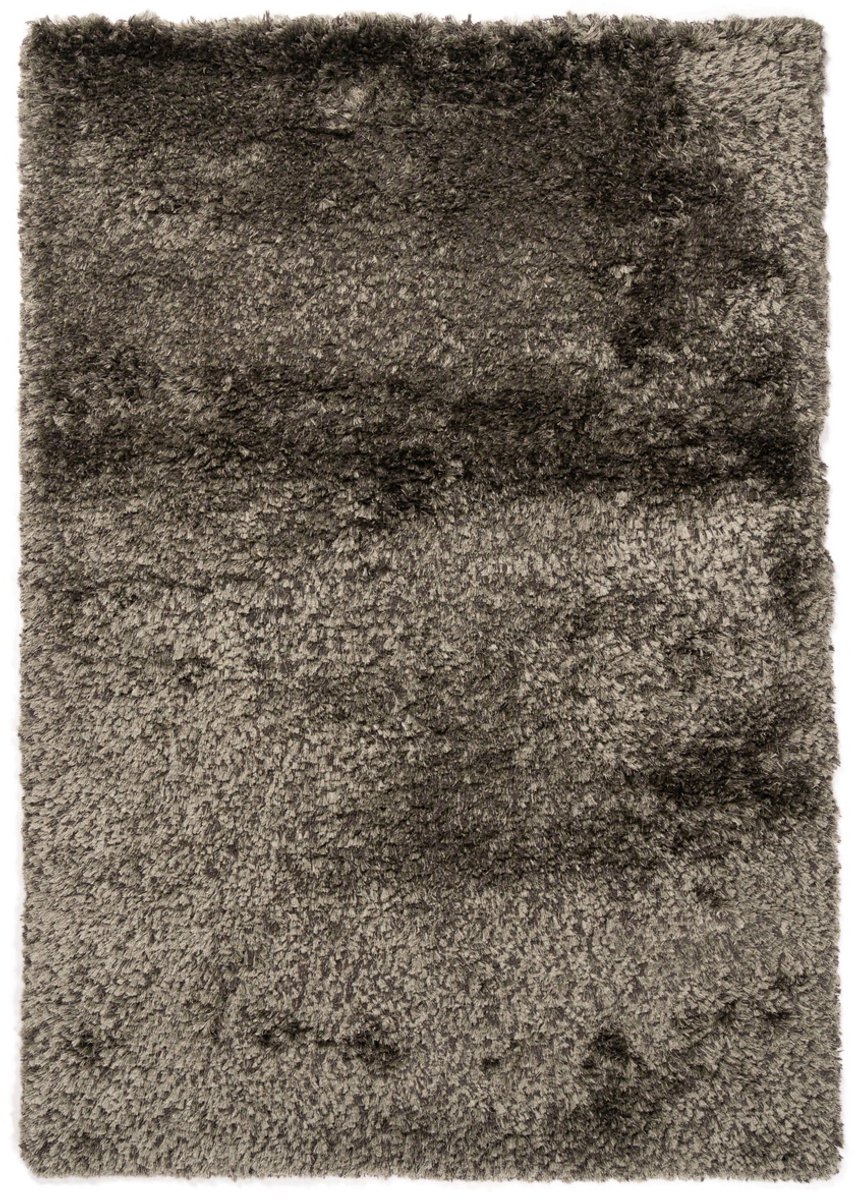 DÉJA Living Vloerkleed 200x290cm - Hoogpolig Olijfgroen Wol - Sema