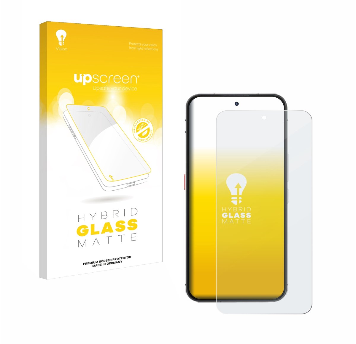 upscreen - Screenprotector voor Oukitel WP210 - Folie Beschermfolie Beschermglas matte