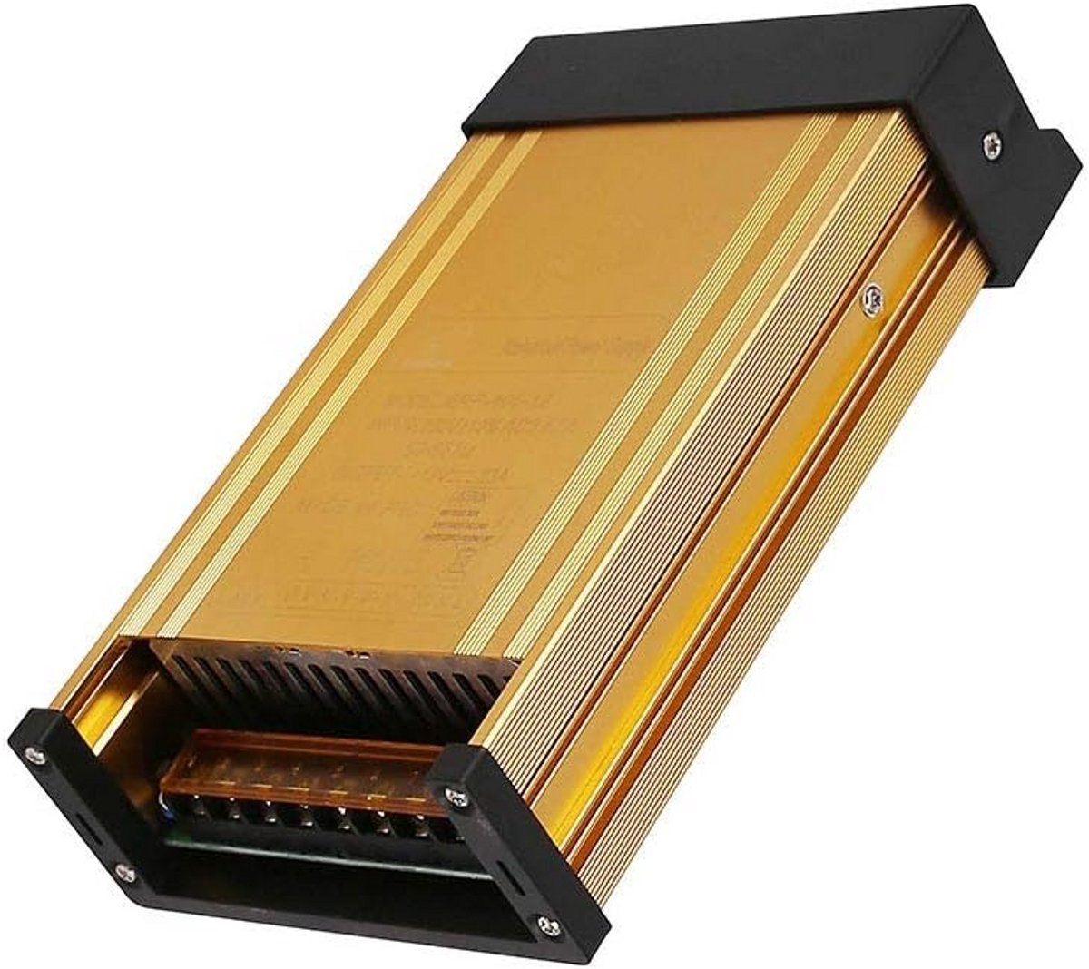 Voeding 150W 12V 12.5A - Hoog Vermogen LED Driver - Zilver