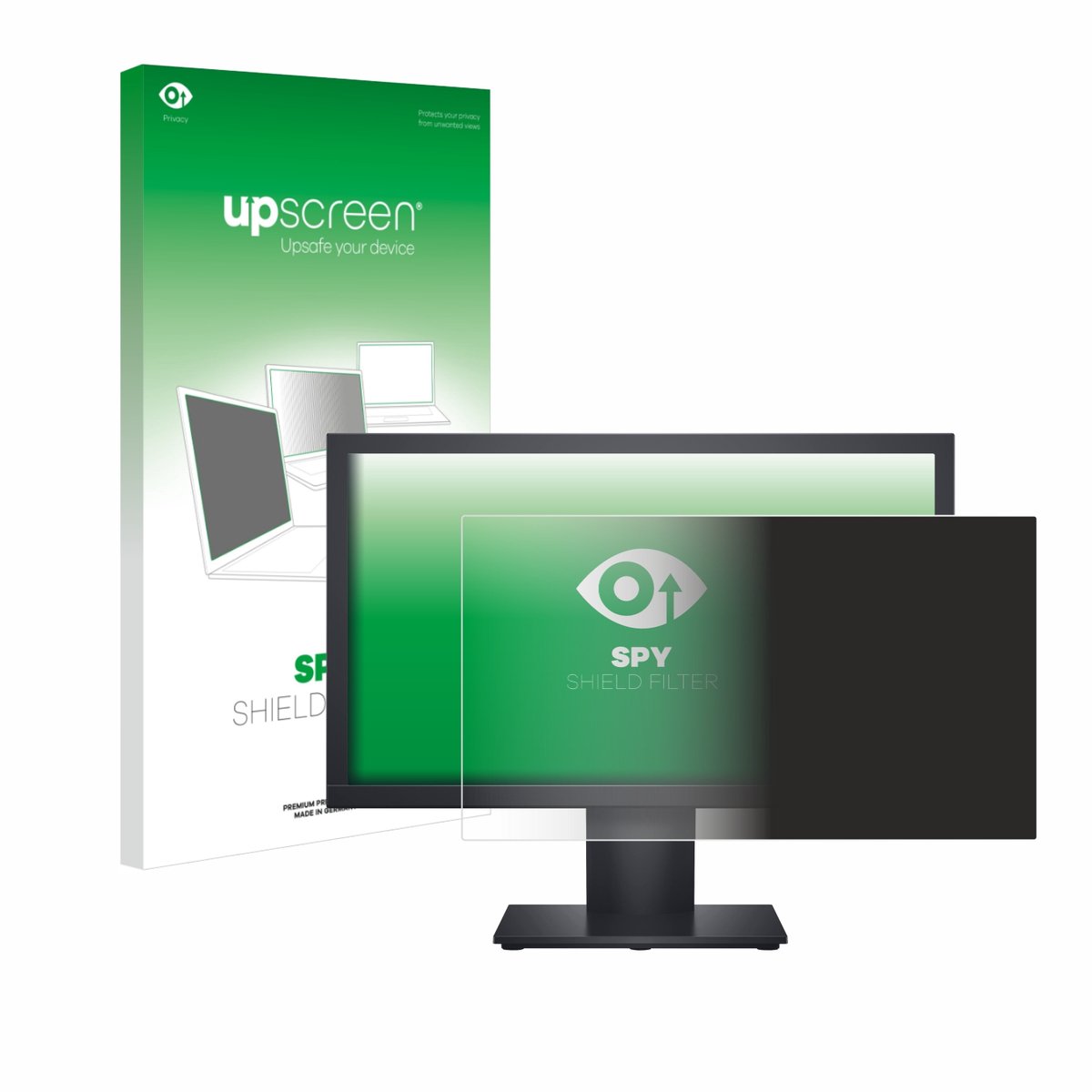 upscreen - privacyscherm voor Dell E1920H - privacy filter screenfilter Blauwlichtfilter