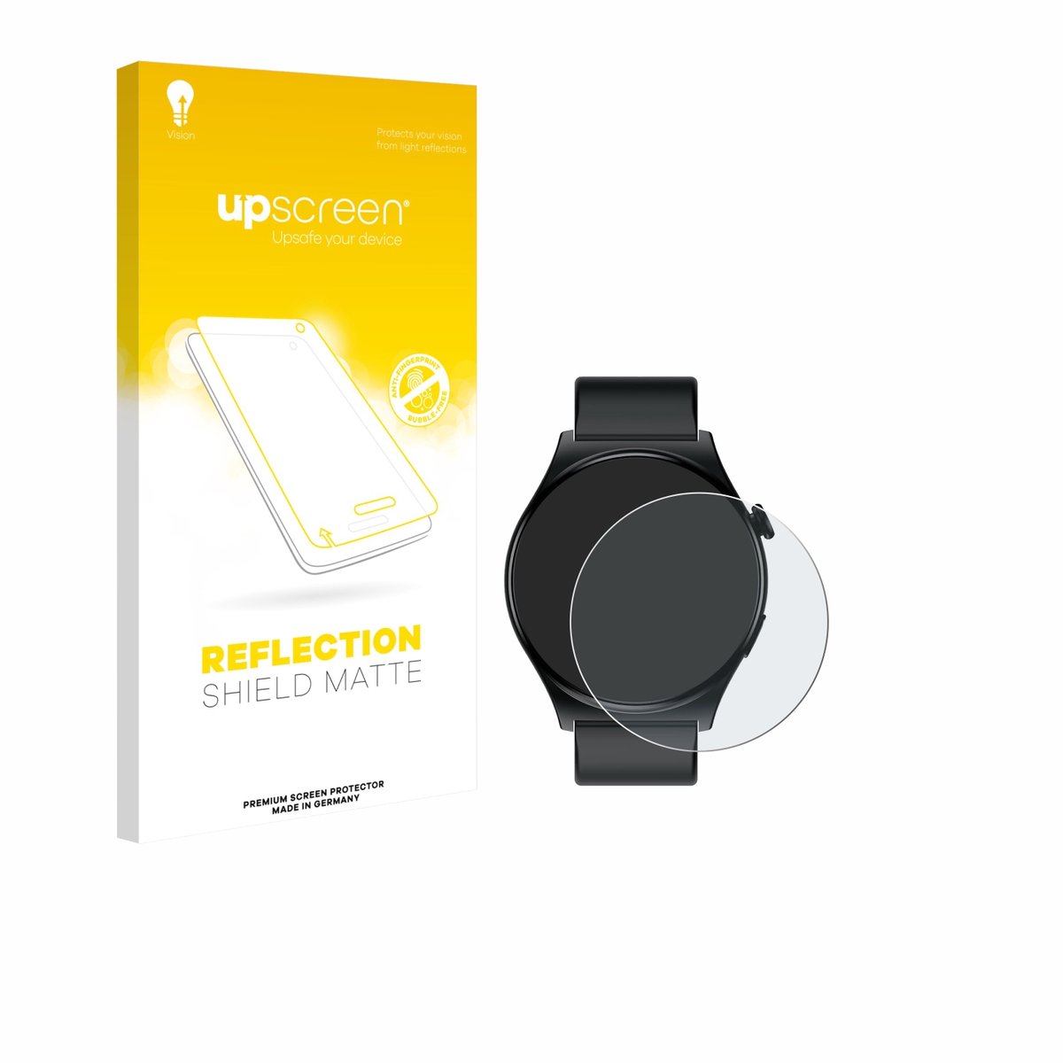 upscreen - Screenprotector voor Infinix XWATCH XW3E - Folie Beschermfolie anti glare matte