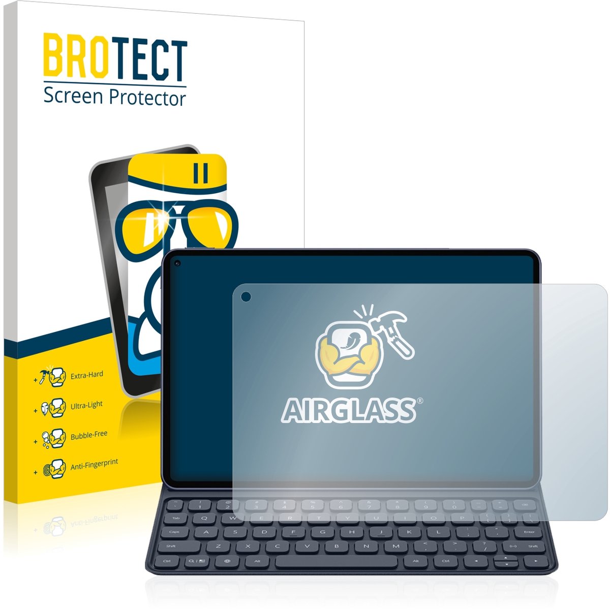 Screenprotector voor Huawei MatePad Pro (2019) Beschermglas transparant