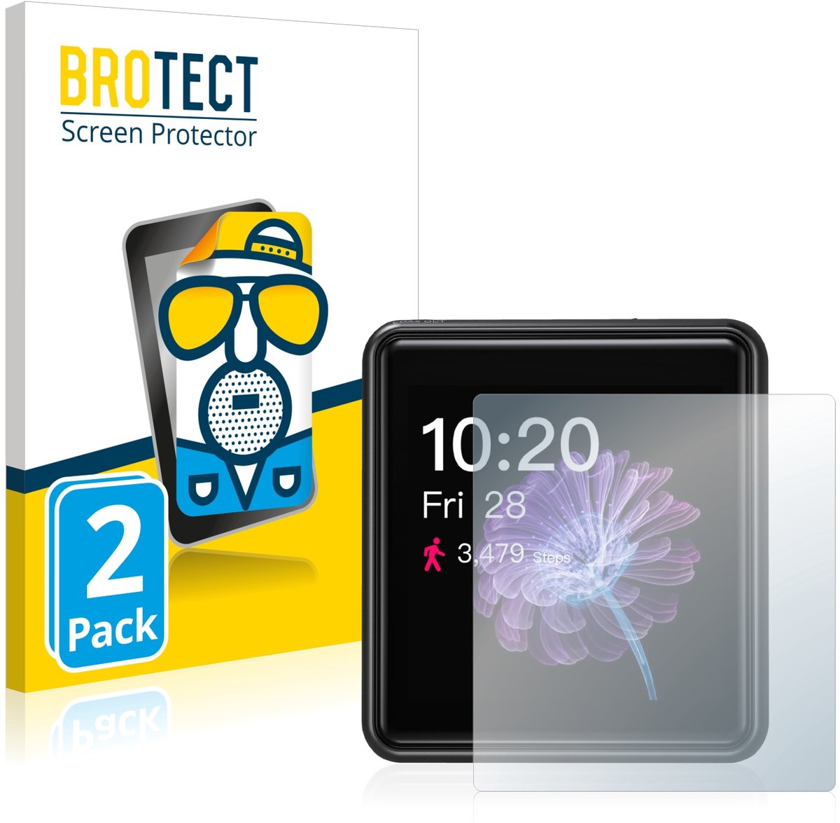 BROTECT - Screenprotector voor FiiO M5 - Folie Beschermfolie matte 2 Stuks