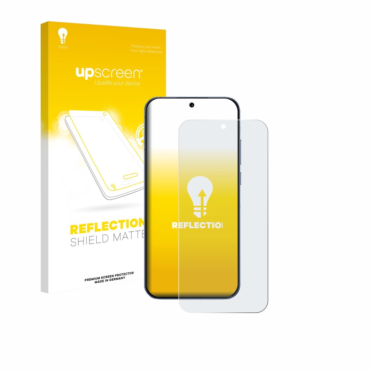 upscreen - Screenprotector voor realme GT 8 - Folie Beschermfolie anti glare matte