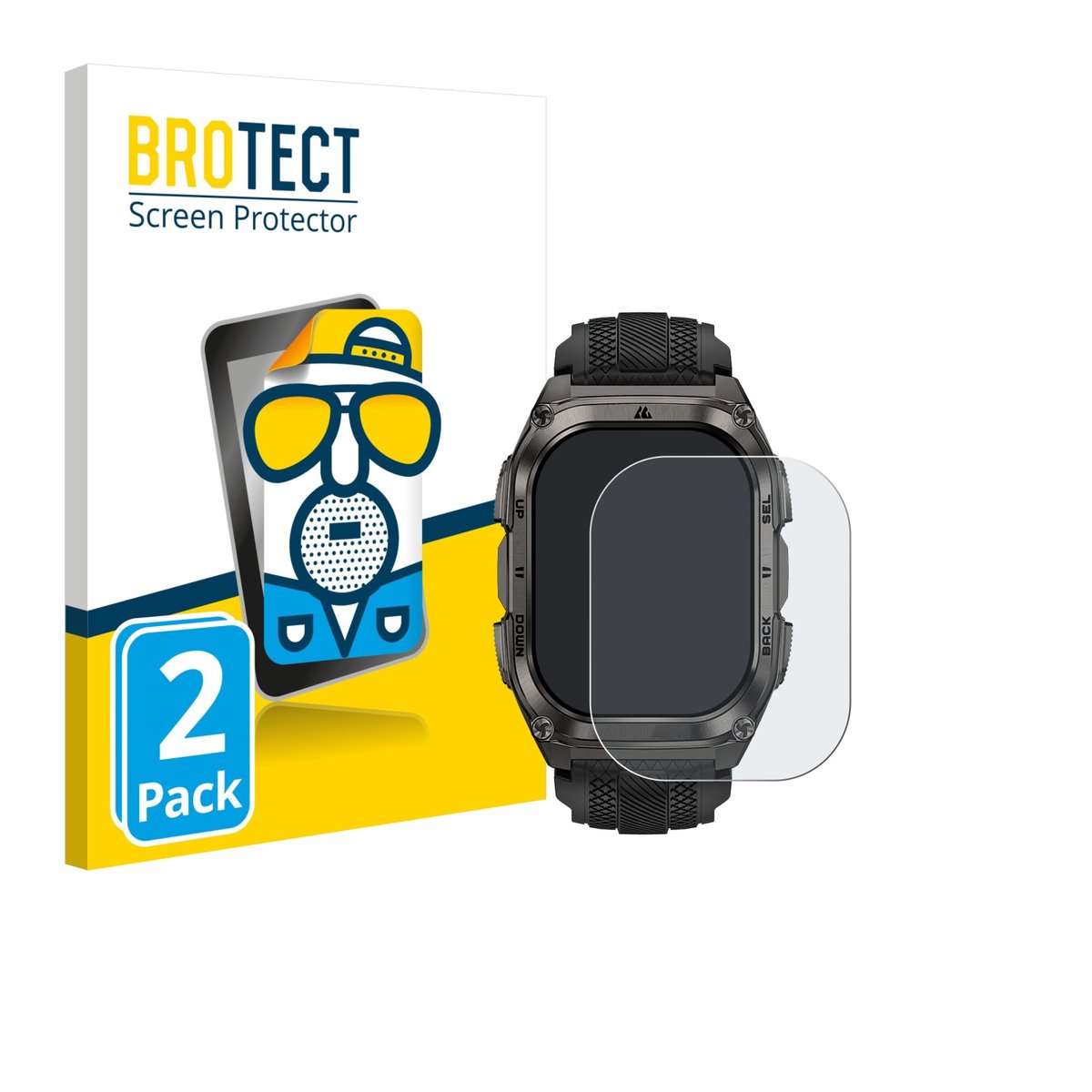 BROTECT - Screenprotector voor Kospet Tank M4 - Folie Beschermfolie matte 2 Stuks