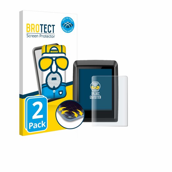 BROTECT - Screenprotector voor Bosch Kiox 300 - Folie Beschermfolie matte volledig dekking 2 Stuks
