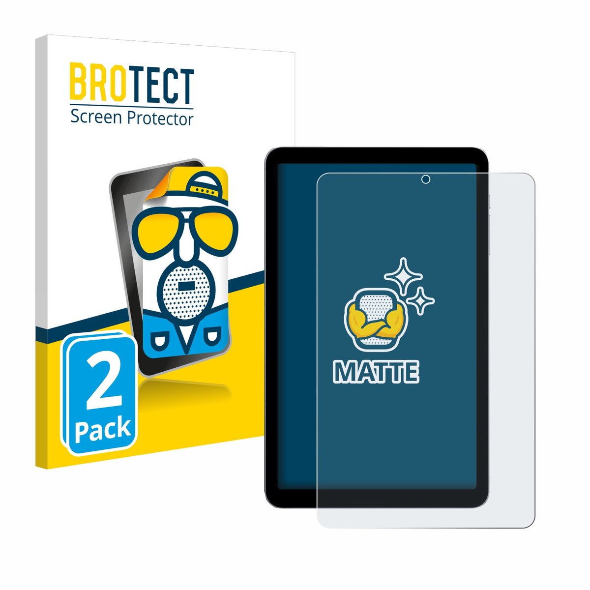 BROTECT - Screenprotector voor Alldocube iPlay 50 mini - Folie Beschermfolie matte 2 Stuks