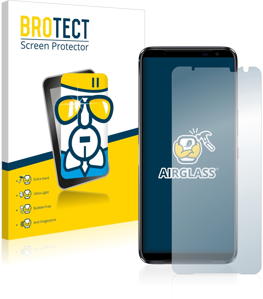 Screenprotector voor ASUS ROG Phone 3 ZS661KS Beschermglas transparant