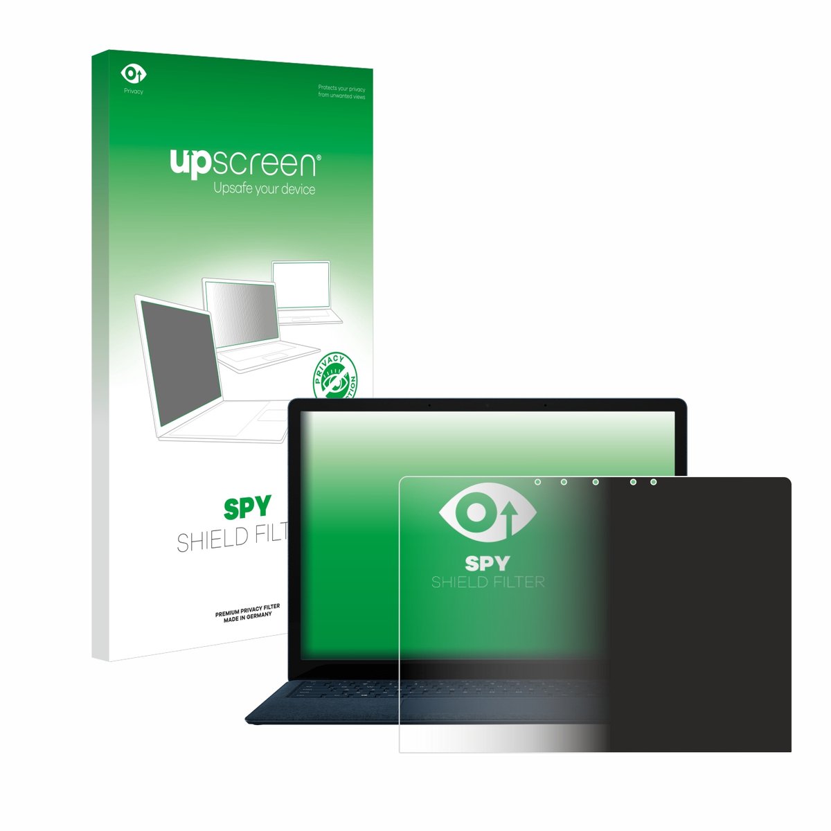 upscreen - privacyscherm voor Microsoft Surface Laptop 4 13.5" - privacy filter screenfilter Blauwlichtfilter