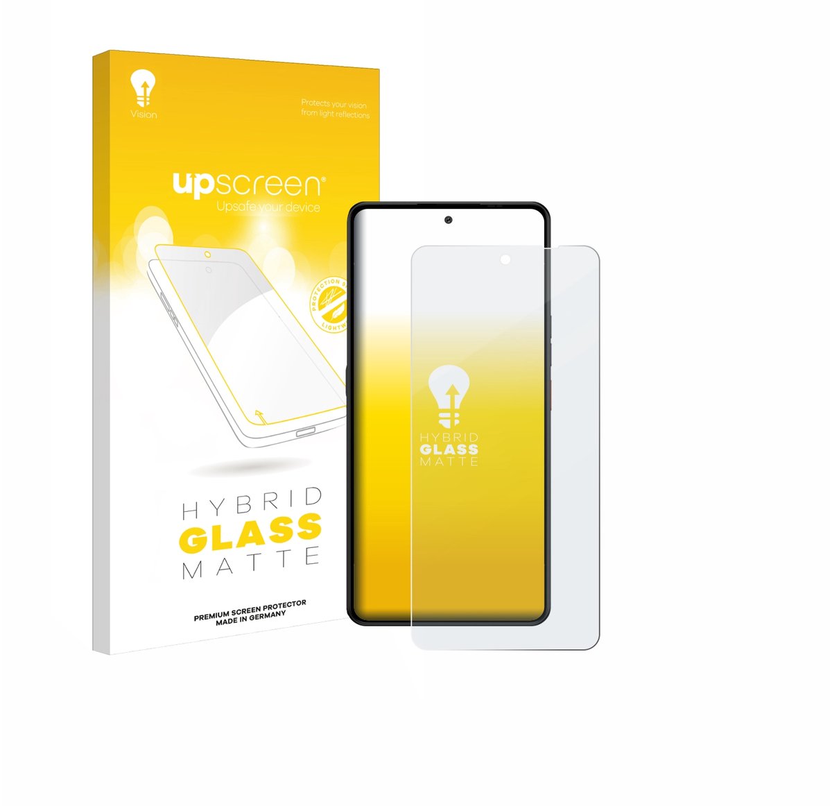 upscreen - Screenprotector voor Gigaset GS6 Pro - Folie Beschermfolie Beschermglas matte