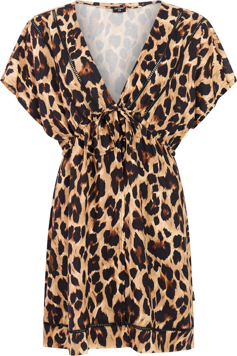 Protest PRTPasso Tuniek Dames Korte mouwen Loose fit Camel