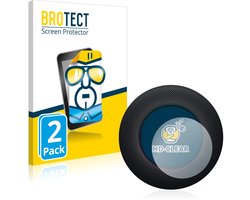 BROTECT - Screenprotector voor Apple HomePod 2 - Folie Beschermfolie transparant 2 Stuks