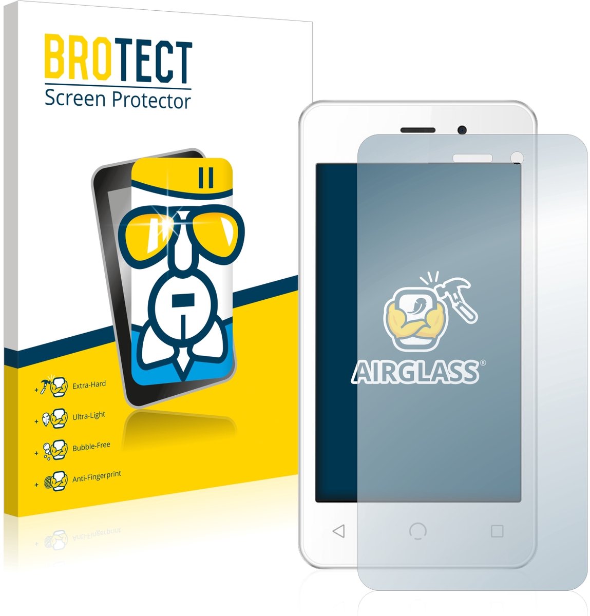 Screenprotector voor NUU Mobile A1 Beschermglas transparant