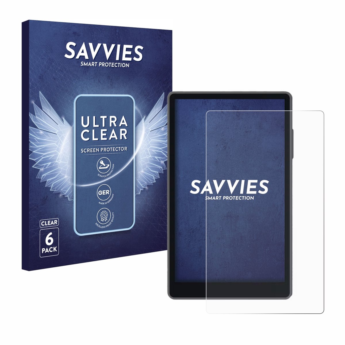 Savvies - Screenprotector voor Keystone 3 Pro - Folie Beschermfolie transparant 6 Stuks