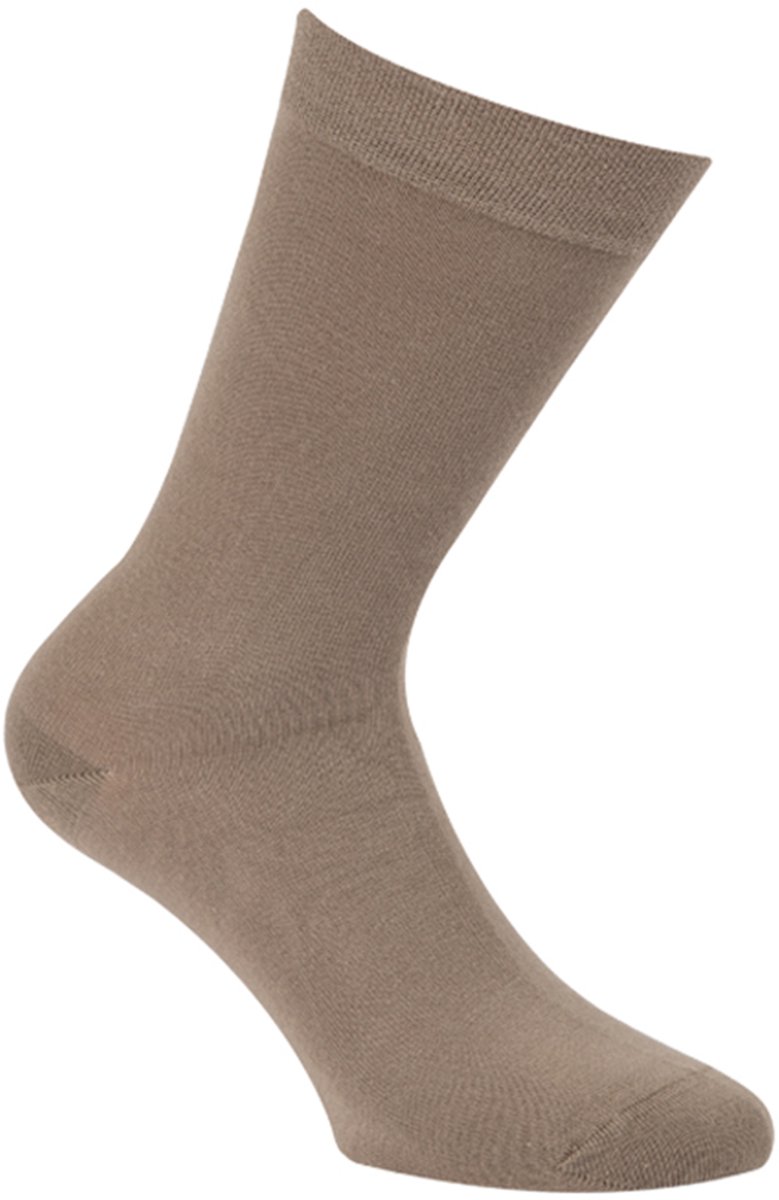 Boru Bamboo - Nette Sokken - Donker Beige - 43-45 - Bamboe Sokken - Naadloos - Ademend - Anti-Zweet - 2301