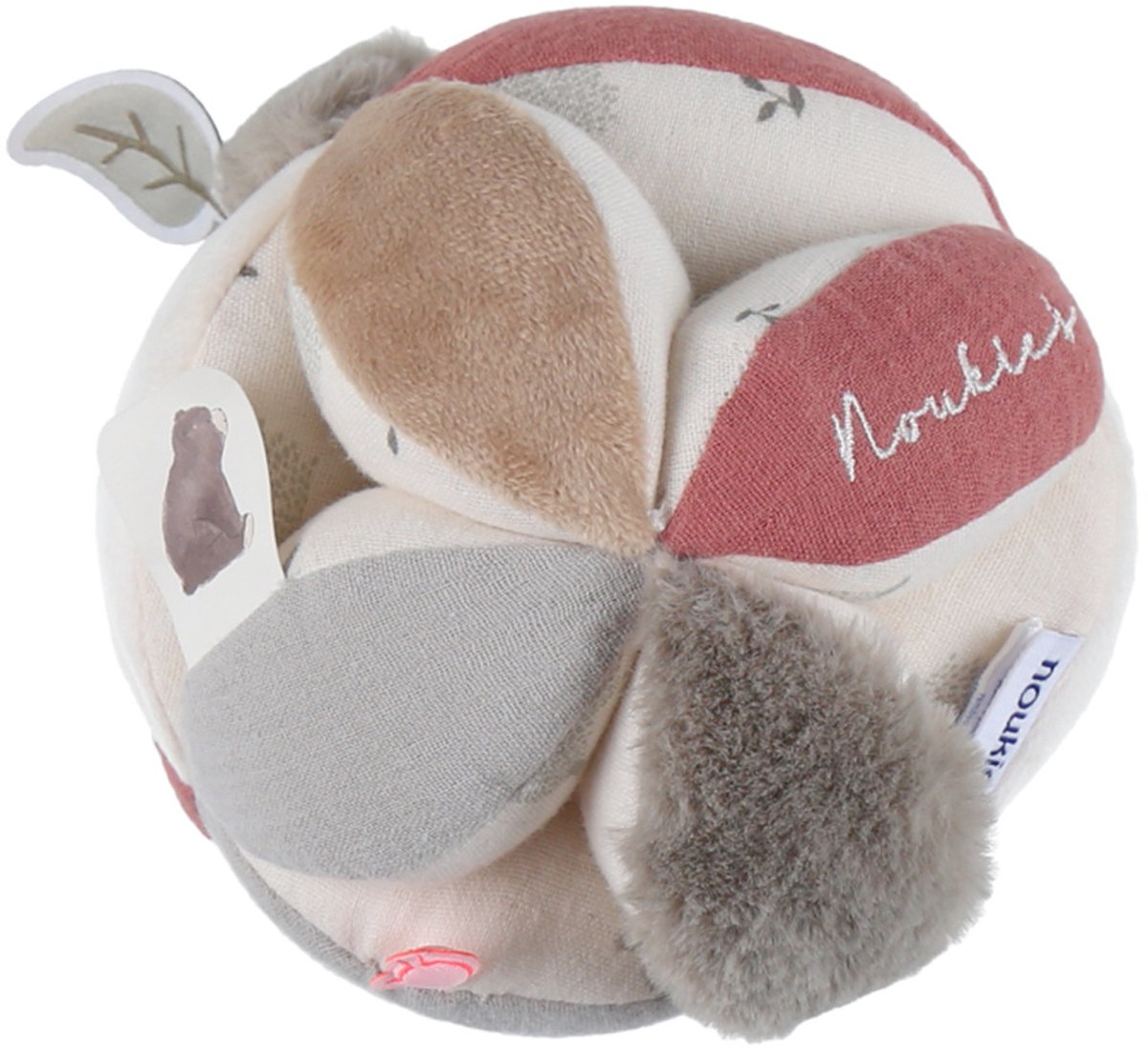 Noukie's F&O Grijpbal - 15 cm