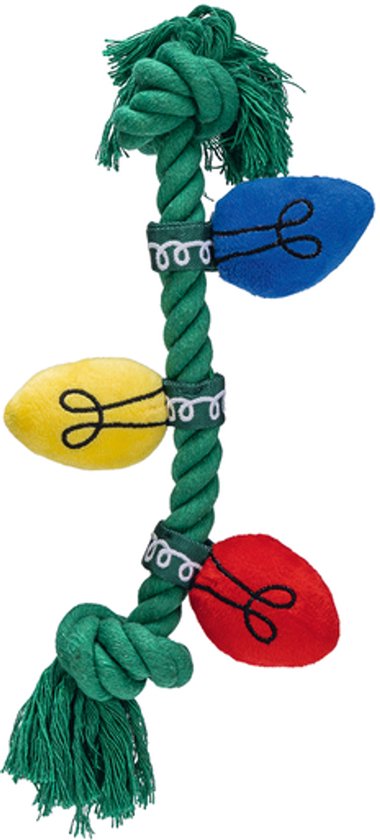 Beeztees kerstspeelgoed hond -Kerstlampjes multi
