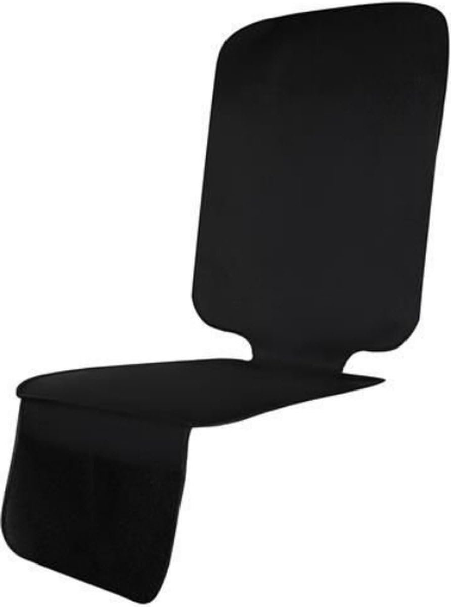 Okado Autostoelbeschermer Kinderstoel Zwart – Waterdichte Stoelbeschermer Auto – Anti-Slip – Met Opbergvakken – Wasbaar – 125 x 49 cm