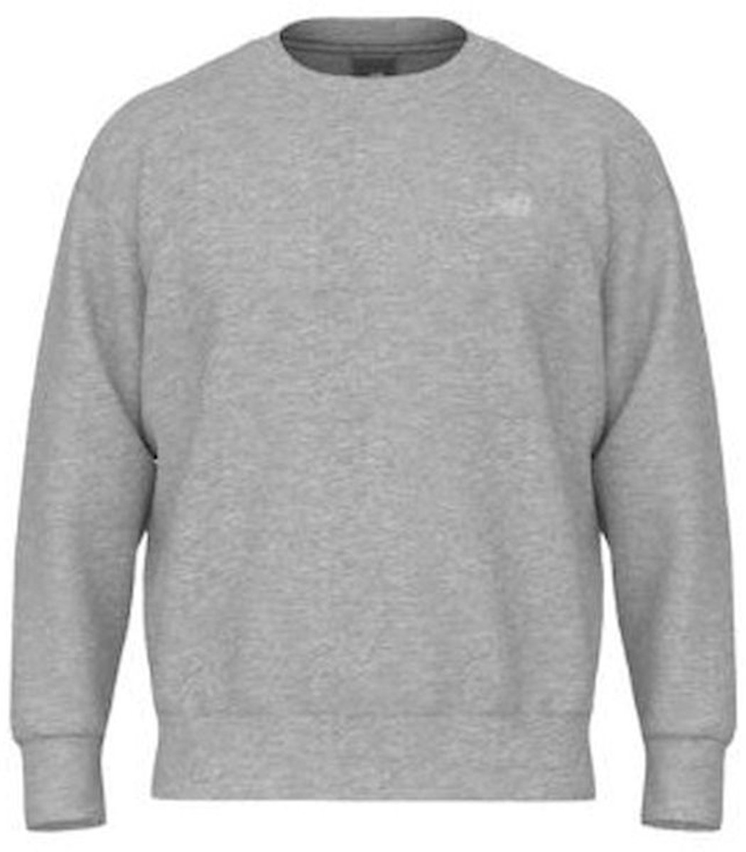 New Balance Sport Essentials Fleece Crew Heren Trui ATLETIC Grijs