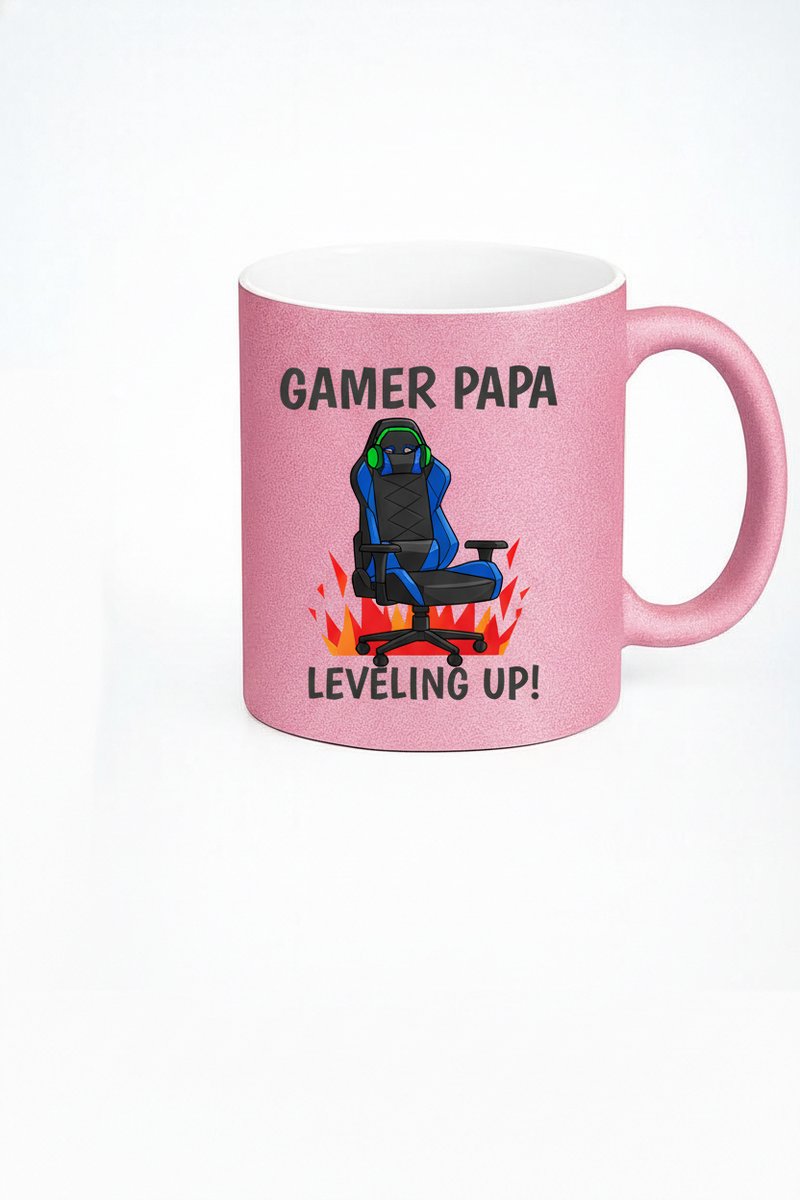 Gamer Papa Mok - Leveling Up Koffiemok voor Gamer Vaders