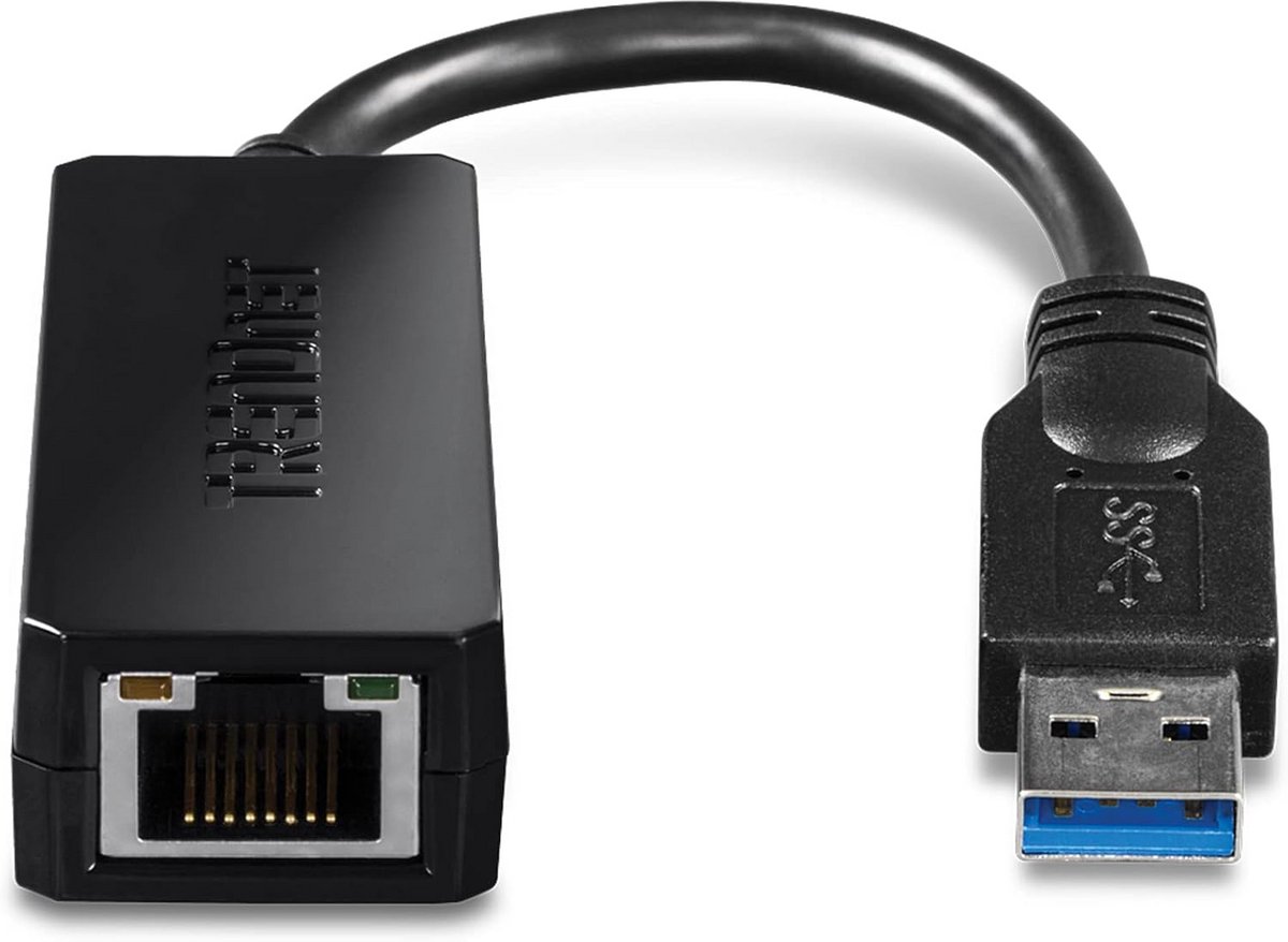 USB 3.0 naar Gigabit Ethernet Adapter - Snelle Internetverbinding voor Laptop en PC
