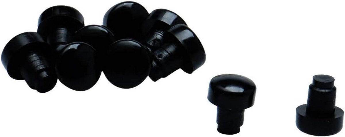10x Zelfklevende Stootdopjes Transparant Ø6mm - Antislip Bumper Stoppertjes voor Meubels, Glas en Tafels